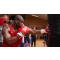 Daniel Dubois making full use of his adidas adispeed boxing gloves!