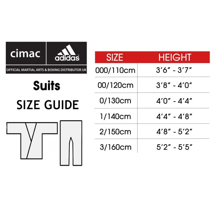Cimac Student Judo Uniform - 250g