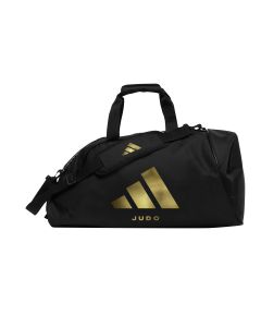 adidas 2 in 1 Holdall BLACK/GOLD - Judo