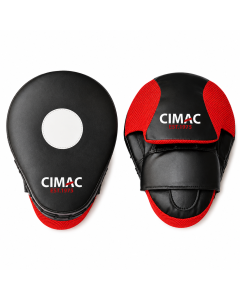Cimac Curved Focus Mitts - Black/Red