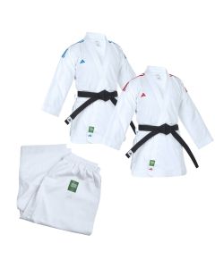 adidas adi-zero Kumite Karate Uniform - 4.5oz - Coloured SET
