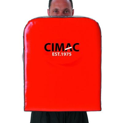 Cimac Straight Shield - Red/Black