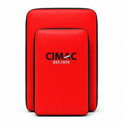 Cimac Straight Shield - Red/Black