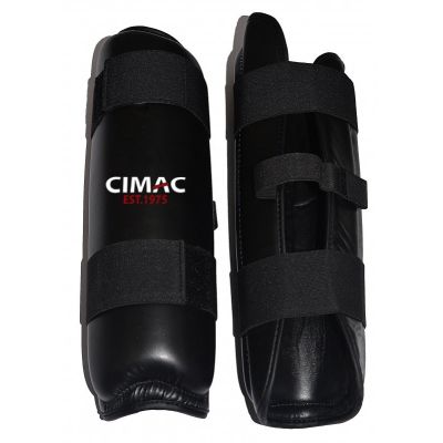 Cimac PU Shin Pads Black