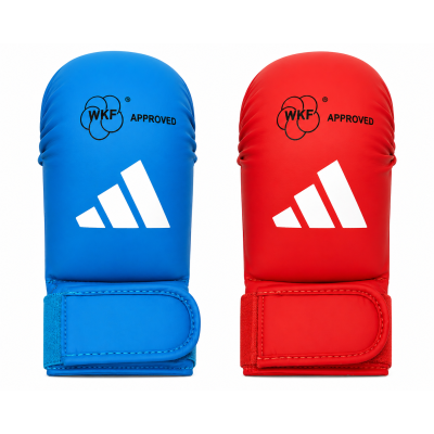 adidas WKF Karate Mitts Without Thumb 