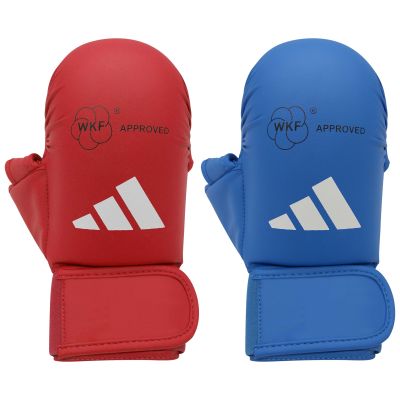 adidas WKF Karate Mitts With Thumb 