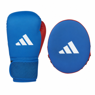 adidas kids Boxing Gloves And Focus Mitts Set