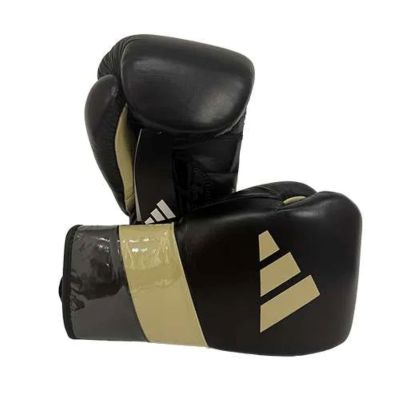 ADIDAS ADISPEED LACE PRO BOXING GLOVES - BLACK/CREAM