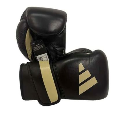 ADIDAS ADISPEED BOXING GLOVES - BLACK/CREAM