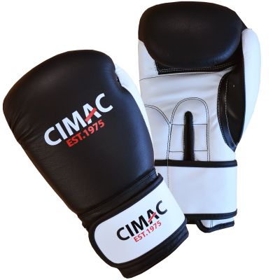 Cimac Boxing Gloves - Black/White 