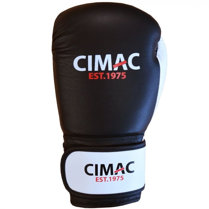 Cimac Leather Boxing Gloves 10oz 12oz 14oz 16oz 18oz Training Sparring Gloves 