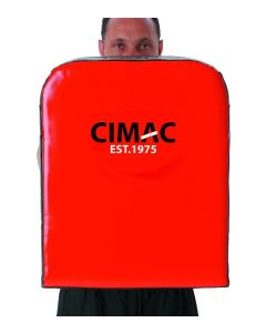 Cimac Straight Shield - Red/Black