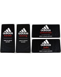 Free adidas 4 ft promo banner - Boxing, Karate, Judo, Taekwondo