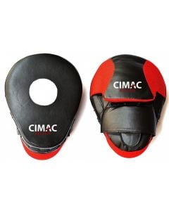 Cimac Curved Focus Mitts - Black/Red