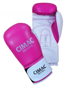 T-Sport Artificial Leather Boxing Gloves - Pink