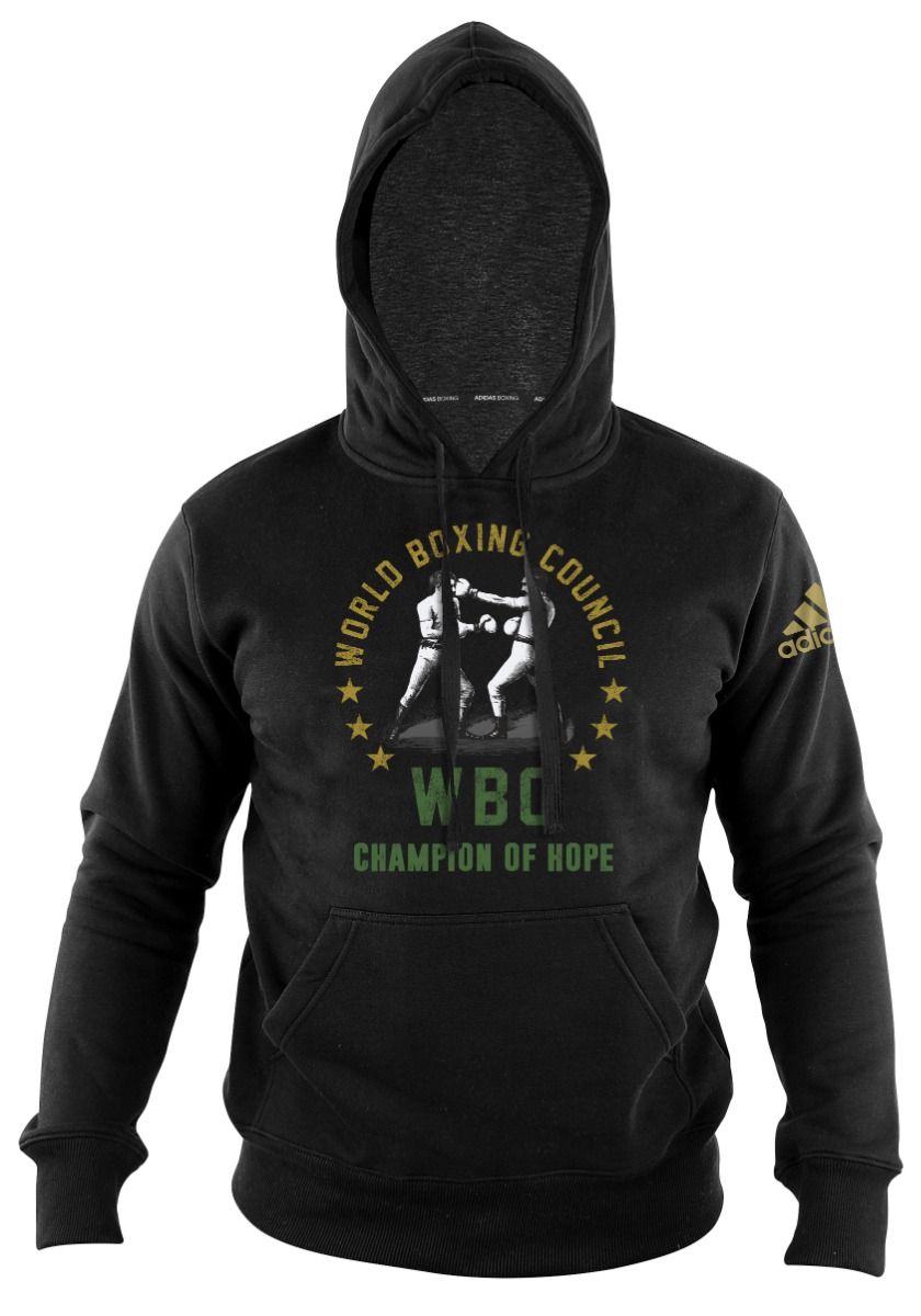 Adidas boxing top sleeveless hoodie