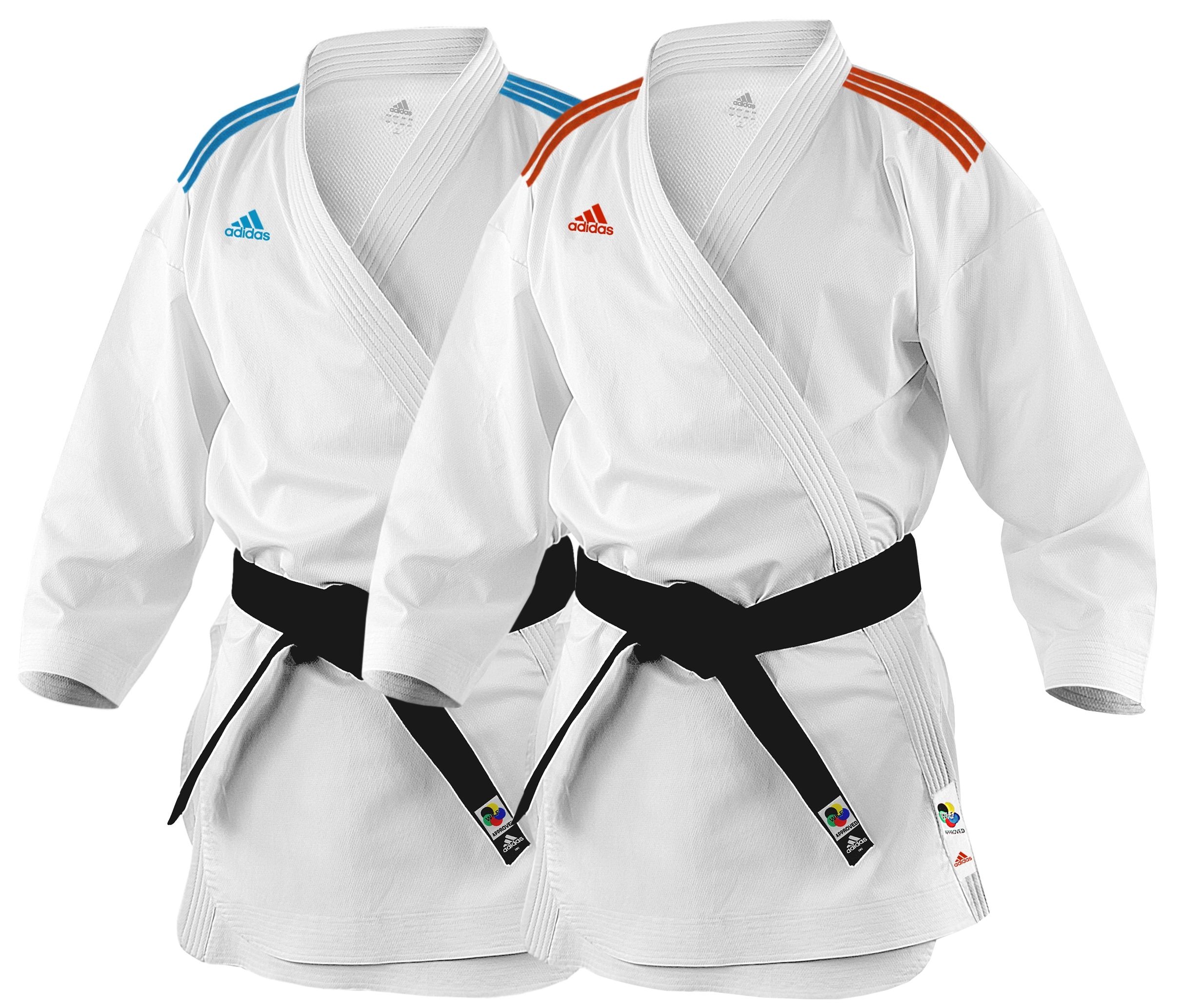 تك رائع رقيق adidas karate kumite - hsg 