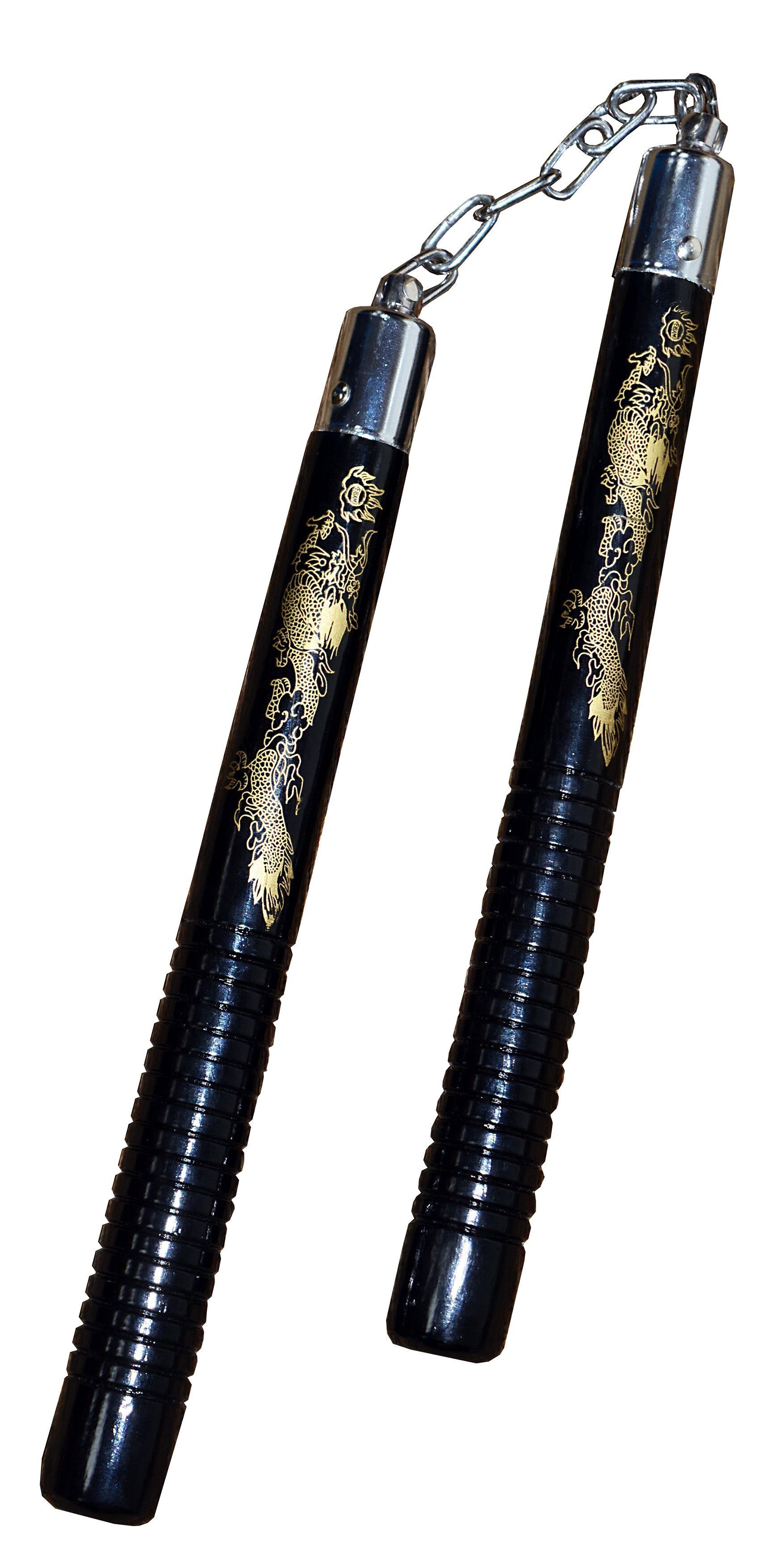 Gold Dragon Nunchaku English